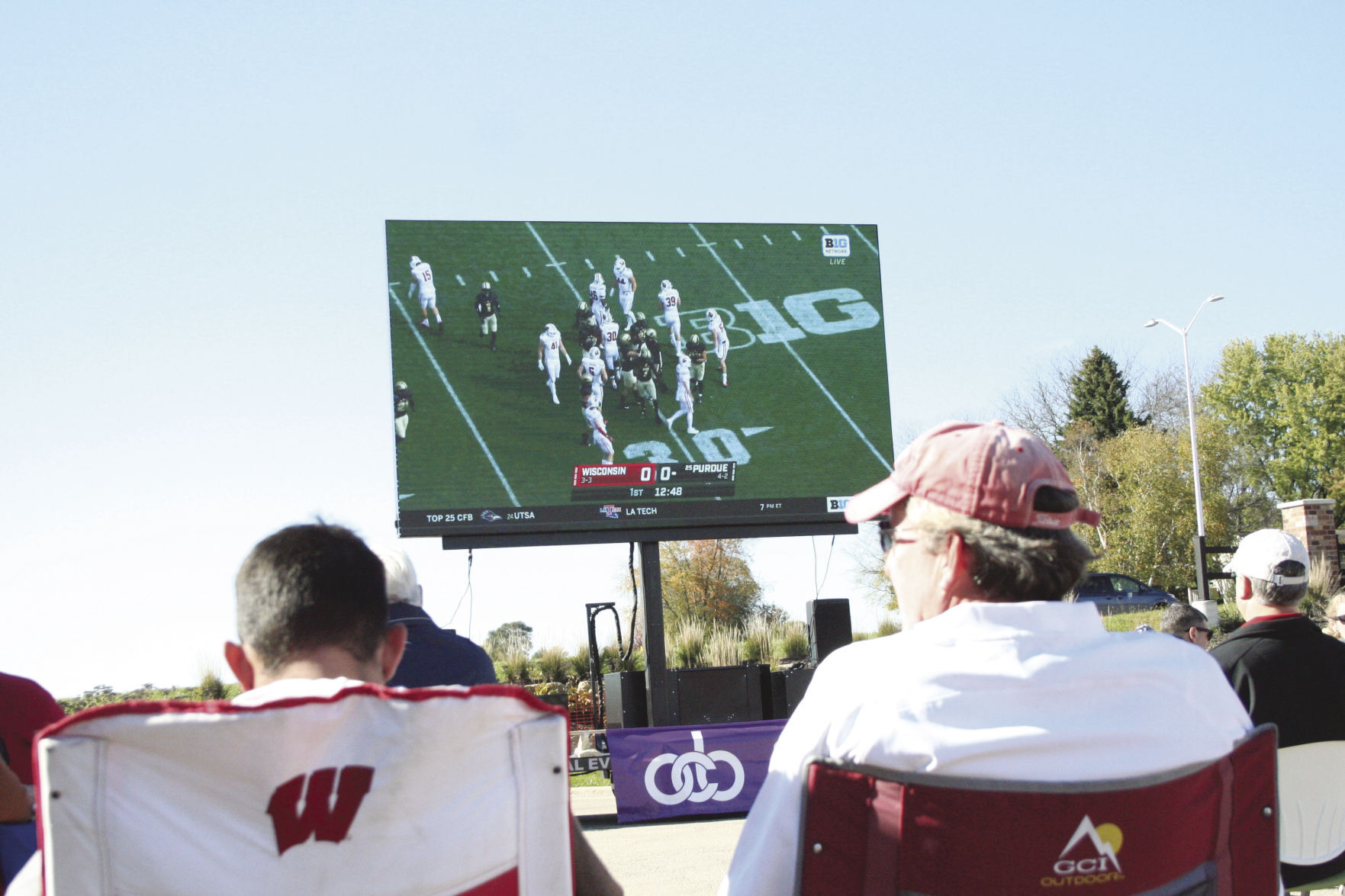 The big screen